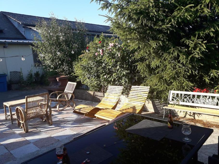 Un petit coin de paradis Clairfontaine Extérieur photo